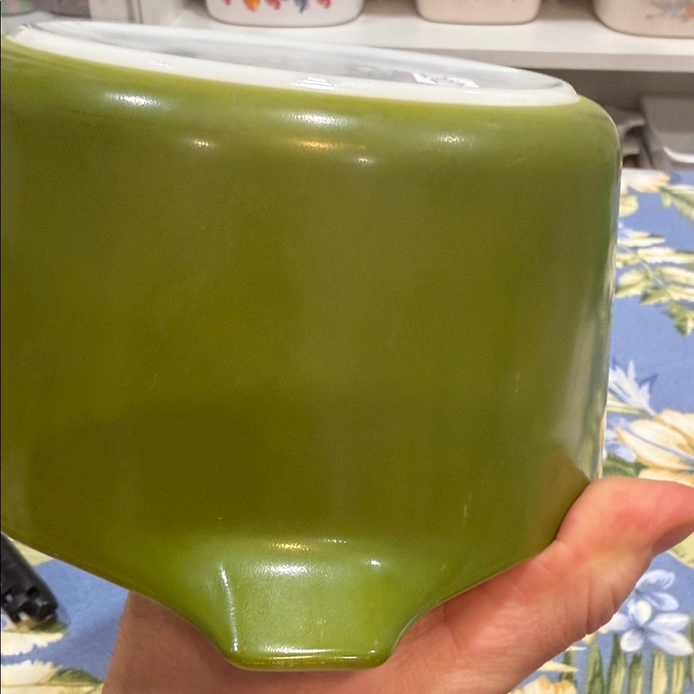 Pyrex green 473 - Picture 6 of 9